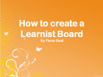 Create a Learnist Board